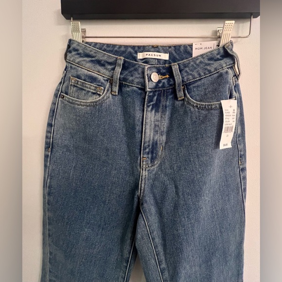 NWT Pacsun Lexie Blue Mom Jeans Size 23 - Picture 10 of 11
